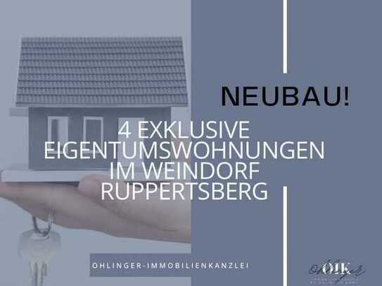 Neubau! Exklusive Eigentumswohnung im Weindorf Ruppertsberg