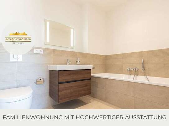 ** Geräumige Familienwohnung mit Balkon & Loggia | moderne Ausstattung | Fußbodenheizung **