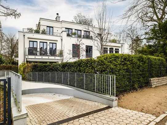 Exklusive Erdgeschosswohnung mit Garten und hochwertigem Interieur