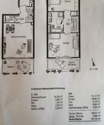 Nachmieter 3-Zimmer Mietwohnung mit Tiefgaragenstellplatz