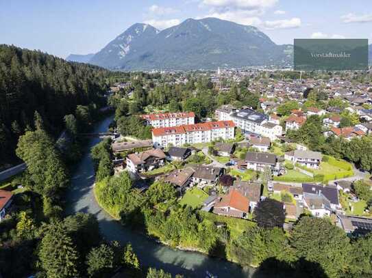 Wohnen wo andere Urlaub machen - vermietete 2-Zimmerwohnung mit Terrasse und traumhaftem Bergblick