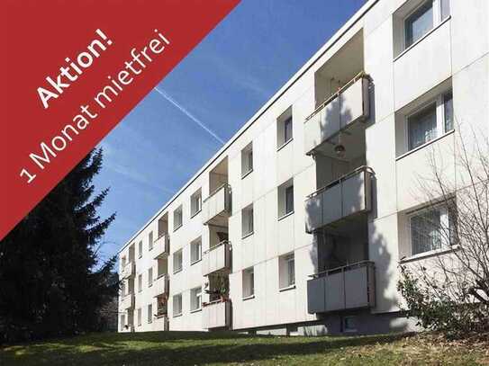 +++ 1 Monat mietfrei! 2,5 Zimmer Wohnung mit Balkon im schönen Bad Steben +++