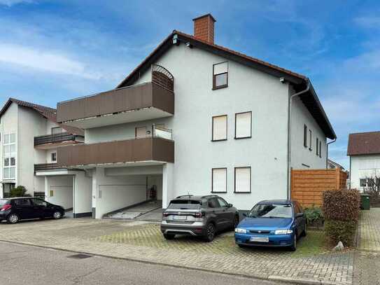 Helle 3-Zimmer-Wohnung im 1. Obergeschoss in ruhiger Lage von Waghäusel-Wiesental