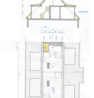 42m² + 30m² 3-Zimmer-DG-Wohnung mit gehobener Innenausstattung in Wuppertal