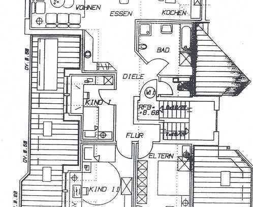 Attraktive 3,5-Zimmer-DG-Wohnung mit gehobener Innenausstattung mit Balkon und EBK in Rudersberg