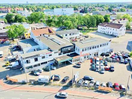Werbewirksame Werkstatt-, Produktion-, Lager-, Hobby- oder Archivflächen am Alten Postweg - teilbar