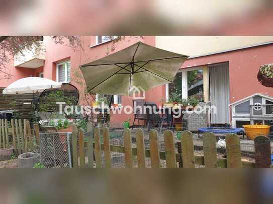 Tauschwohnung: Schöne 3-Zi.-Whg. mit Terrasse in Alt-Mariendorf zum Tausch