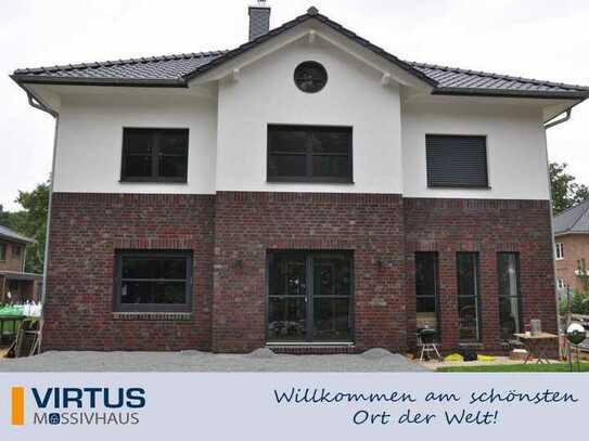 VIRTUS-Massivhaus baut in HH-Sasel! 2x Bauplatz für eine Stadtvilla als KfW-Effizienzhaus 40
