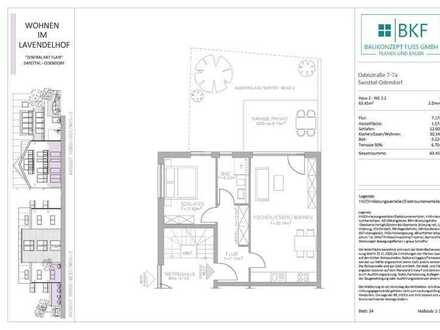 Wohnen im Lavendelhof, reizvolle 2-Zimmer-Wohnung mit Terrasse