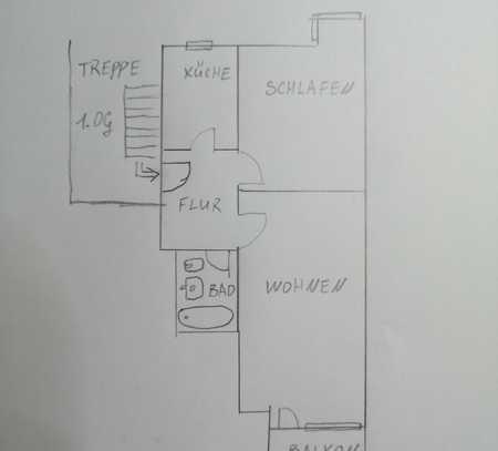 Freundliche 2-Zimmer-Wohnung in Rosenheim