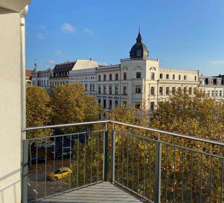 5 Zi.-Wohnung mit toller Ausstattung*Aufzug*Parkett*2 Balkone*