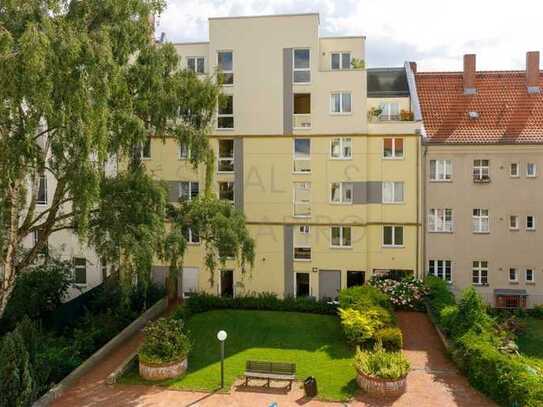 ATTRAKTIVE 2-ZIMMER-WOHNUNG MIT SÜD-TERRASSE 
WENIGE METER ZUM MASELAKEPARK UND ZUR HAVEL