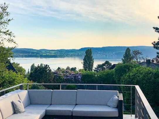 Exklusive, freistehende Villa mit Seesicht in Überlingen am Bodensee