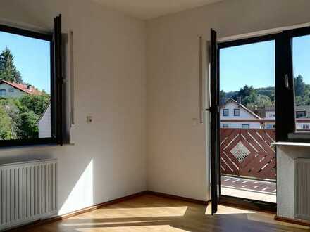 Vollständig renovierte 2-Raum-Wohnung mit Balkon in Weibersbrunn