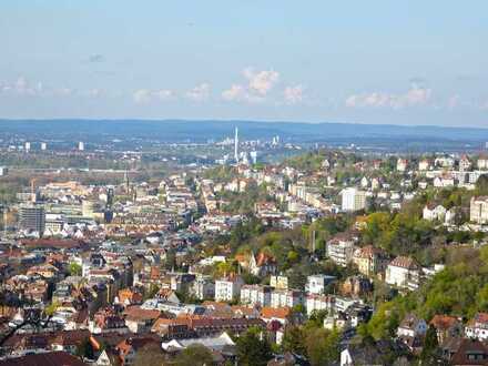 Rarität! Traumbauplatz mit ca. 660 m² Grundstück in Bestlage mit Panoramastadtblick von S-Degerloch