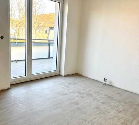 Idyllische, Familienfreundliche 3-Raumwohnung mit Balkon - Erstbezug nach Sanierung!