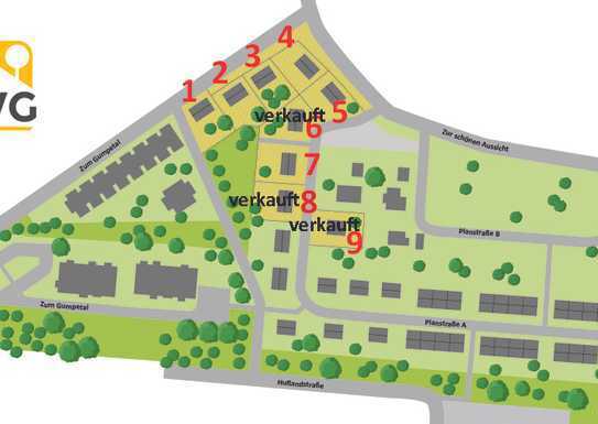 6 Baugrundstücke im Baugebiet "Hanglandschaft Nordhausen-Nord"
