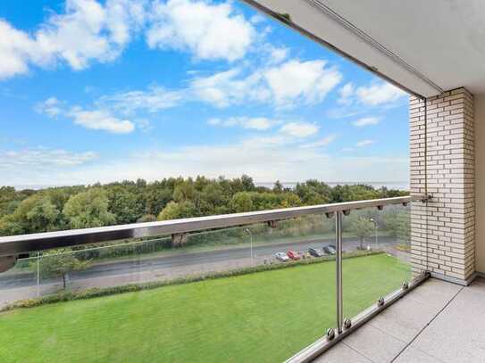 Leben, wo andere Urlaub machen - Apartment mit Blick aufs Wasser in Cuxhaven-Döse