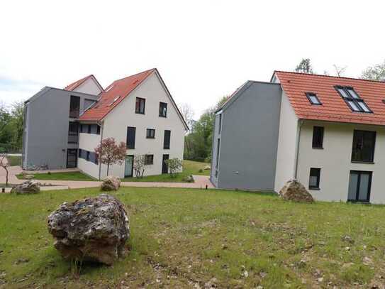 2-Zi-Neubauwohnung mit Balkon und Galerieebene