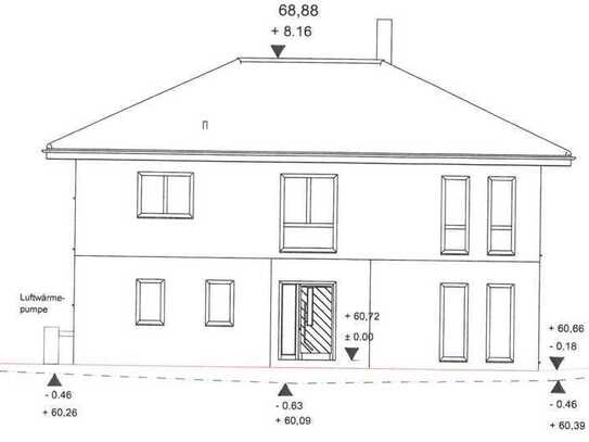 Baugrundstück am Waldrand (626qm) mit Baugenehmigung für 2-geschossige Stadtvilla Bauträgerfrei