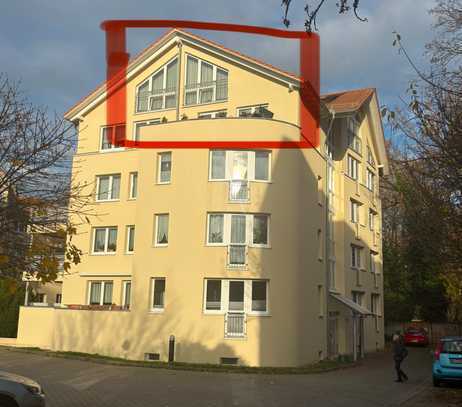 zentrumsnahe 4-Zimmer-Maisonette-Wohnung mit Balkon in Halberstadt