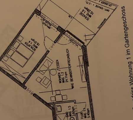 Attraktive 2-Zimmer-Terrassenwohnung mit EBK in Bad Sassendorf