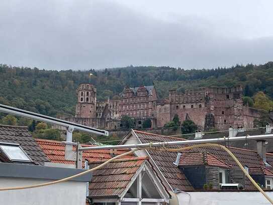 Liebhaberobjekt in der Heidelberger Altstadt mit Schloß-und Neckarblick