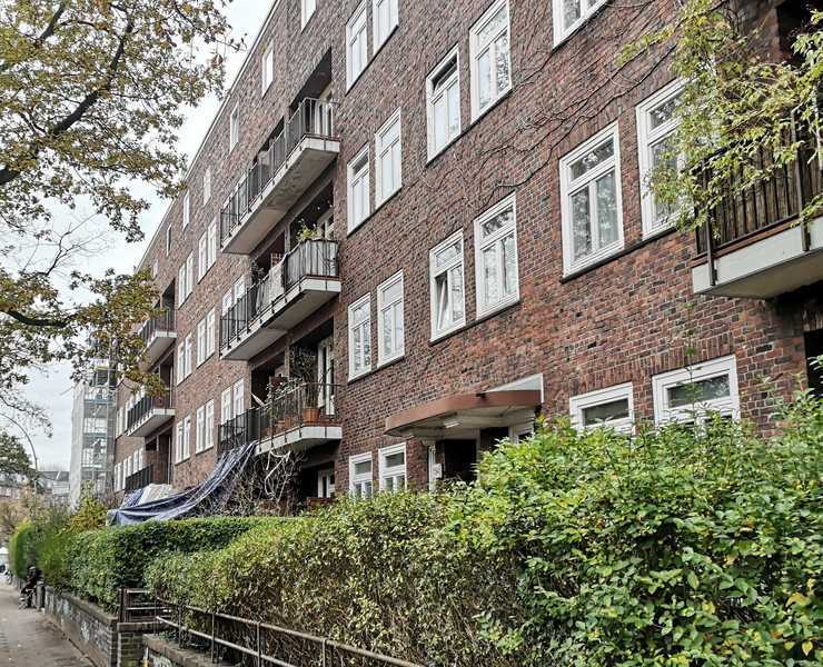 Ohne Käuferprovision: Winterhude - Gepflegte 3 ½ Zi. Altbau-ETW Nähe Stadtpark