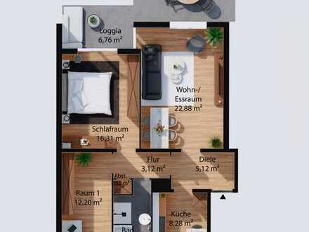 *Herrliche 3- Zimmerwohnung mit Balkon!*