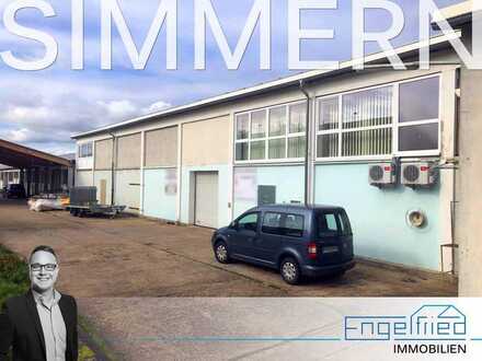 Weitläufige Lagerhalle über 2 Etagen in unmittelbarer Nähe der B 50