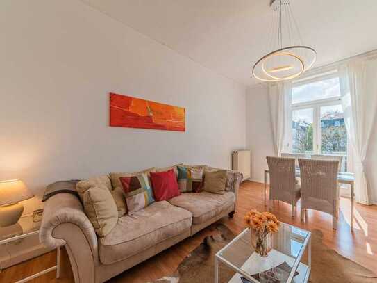 Nordend: Schöne Altbau-Wohnung mit Balkon