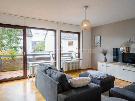 Modern möblierte Drei-Zimmer-Wohnung mit Südbalkon in S-Degerloch