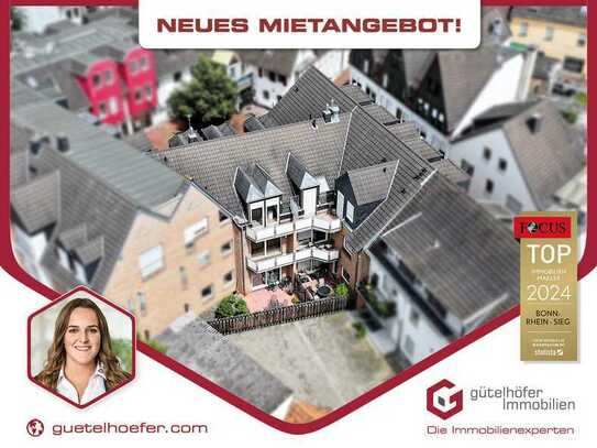 Mitten in der Stadt! Attraktive Zweiraumwohnung mit Balkon und Tiefgarage in Rheinbach