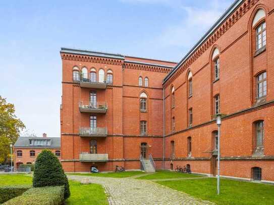 IMMOBERLIN.DE - Toplage! Wohnung mit Südterrasse & Lift im Baudenkmal