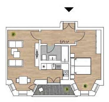 Moderne 2-RW im Stadteil Altchemnitz ** WE 06