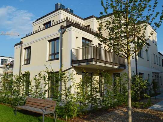 München-Obermenzing - topp schicke, sehr helle 3-Zimmer-Wohnung mit Garten + Terrasse