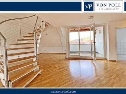 Außergewöhnliche Maisonette Wohnung im Herzen Weinheims