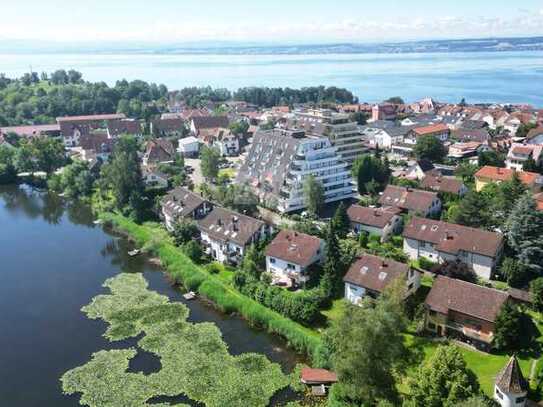 Penthouse-Wohnung mit atemberaubendem Panoramablick auf den Bodensee und die Alpen