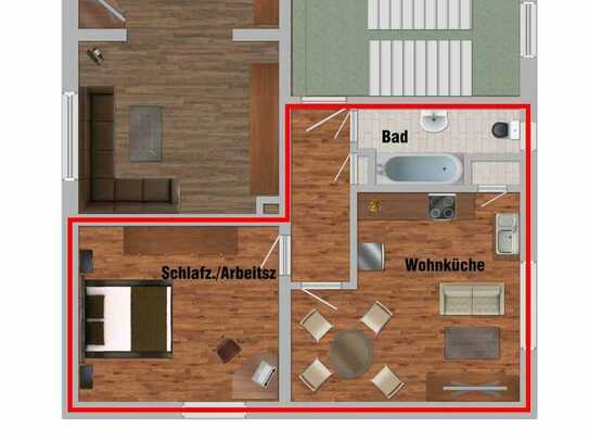 Schöne Single Wohnung in Bochum Weitmar ab 01.09.2024