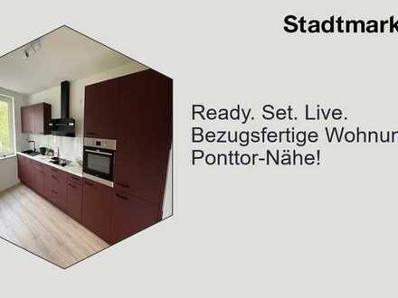 Unbeschwert wohnen in zentraler Lage - sanierte und vollmöblierte Wohnung