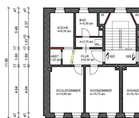 Erstbezug nach Sanierung! 2 Zimmer Wohnung+ möbliert