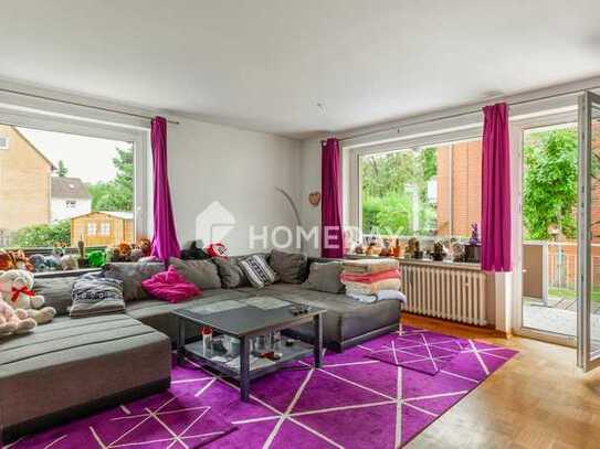 Tolle Lage in Gleidingen: 3-Zimmer-Wohnung, Loggia mit Abgang zum Garten sowie Stellplatz