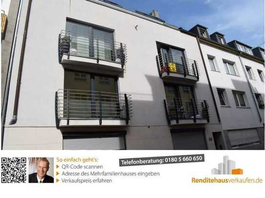 Neubaujuwel in der City: Modernes Stadthaus mit 8 Terrassenwohnungen und DG-Ausbaupotenzial.