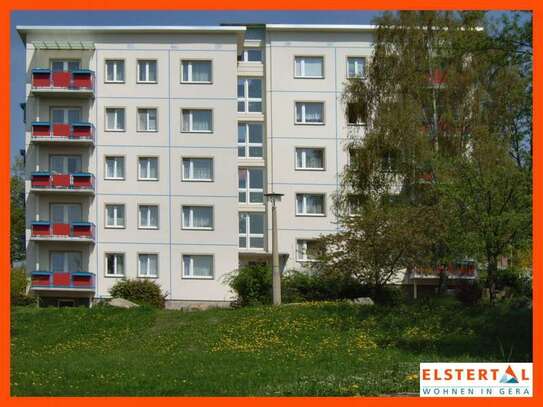 Charmante Wohnung mit Balkon in ruhiger, grüner Lage! Küche und Bad mit Fenster!