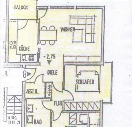 3 Zimmer Wohnung in sehr guter Wohnlage von Tauberbischofsheim zu vermieten