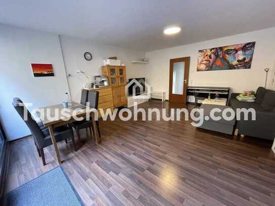 Tauschwohnung: Schöne 2 Zimmer Wohnung mit großer Terrasse