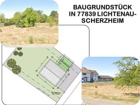 Traumhaftes Baugrundstück in Lichtenau-Scherzheim: Ihr Weg zum Eigenheim