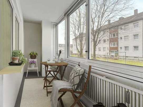 Stilvolle 2-Zimmer-Wohnung in Königsbrunn mit Loggia und Stellplatz ab 01.03.25 frei