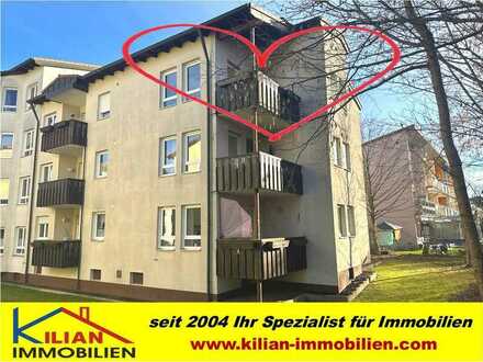 KILIAN IMMOBILIEN! PERFEKTE 2 ZI. WOHNUNG MIT 60 M² WFL. IN ROTH! BALKON * EINBAUKÜCHE * TIEFGARAGE