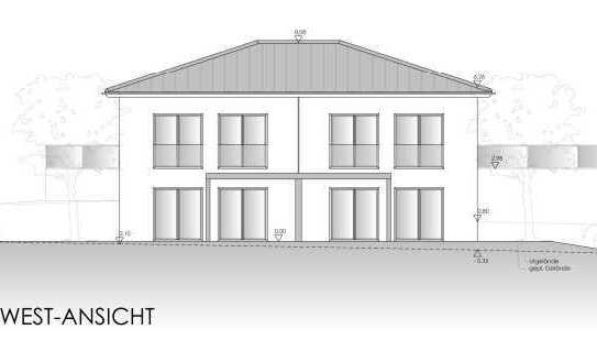 Moderne Neubau-Doppelhaushälfte KfW 40 in Schönberg